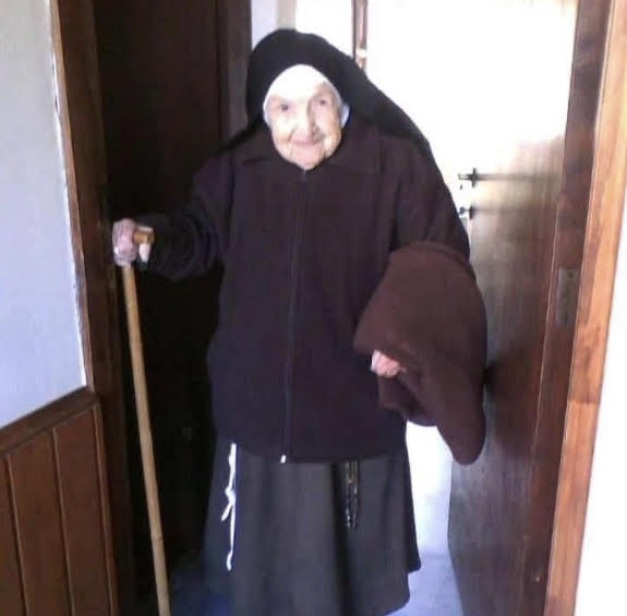 A los 105 años murió la Hna. María Celina, religiosa clarisa de La Florida