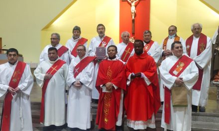 Los diáconos de Maipú y San Joaquín celebraron su fiesta patronal