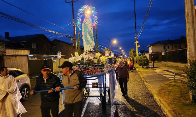 La Parroquia Ntra. Señora de Lourdes de Osorno celebró a su patrona