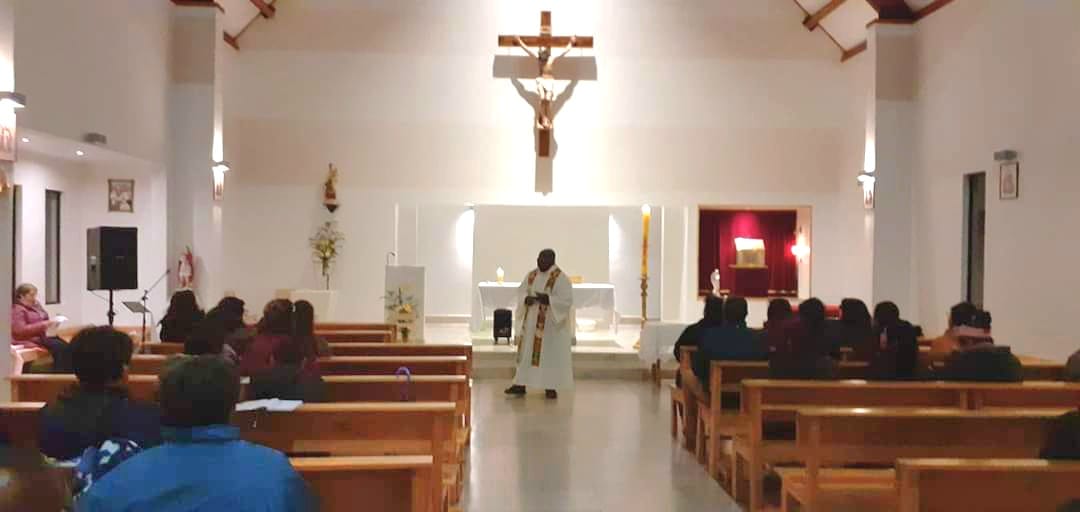 Reunión de catequistas de la parroquia Espíritu Santo de Osorno