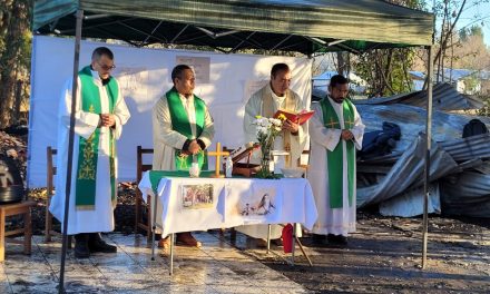 La iglesia se puede quemar, pero la Fe jamás