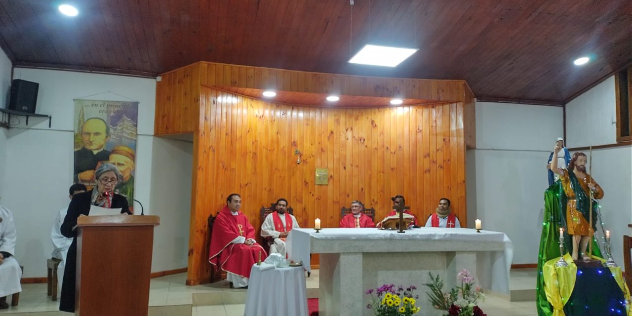 Parroquia Santiago Apóstol de Paillihue celebra fiesta de su Patrono